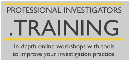 professionalinvestigators.training logo